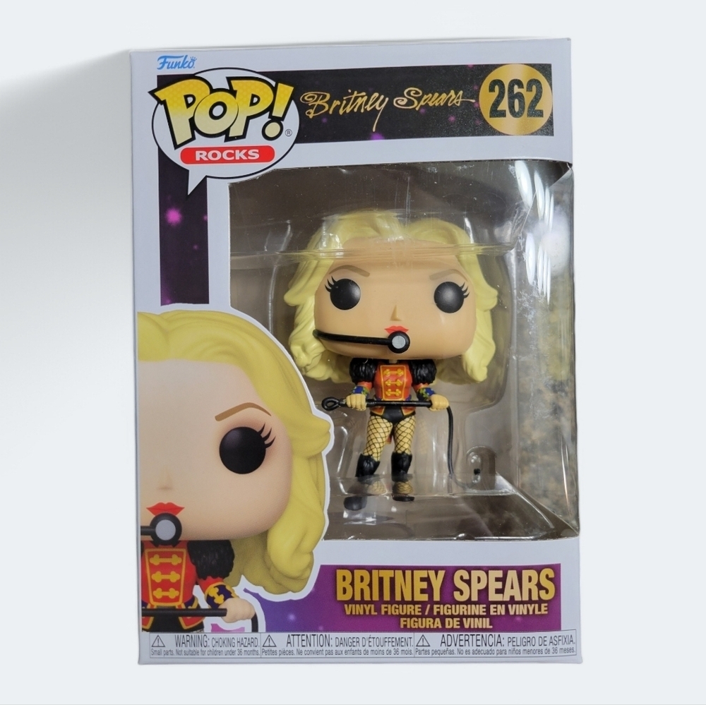 Funko Pop! Rocks Britney Spears Vinyl Figure 262